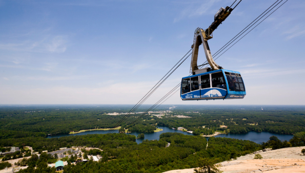 Summit Skyride Attraction at Stone Mountain Park